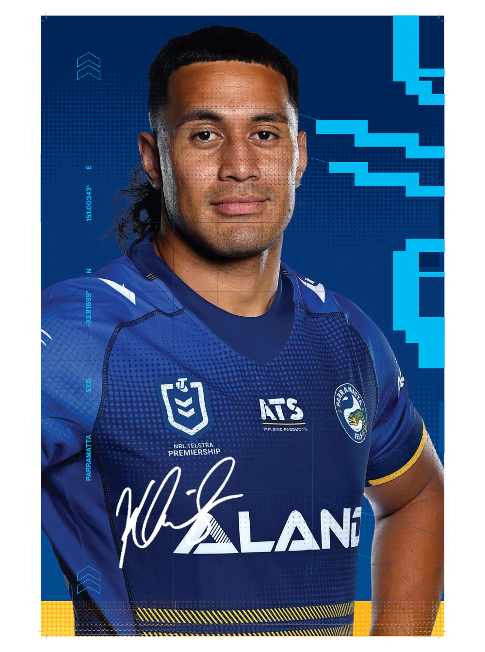 2024 Kelma Tuilagi Locker Room Memorabilia