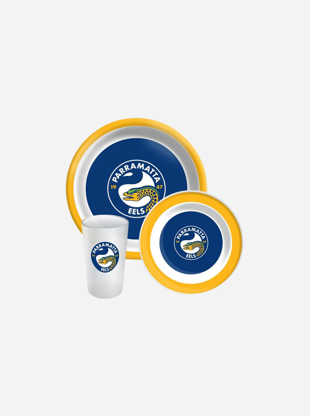 Parramatta Eels 3PC Dinner Set